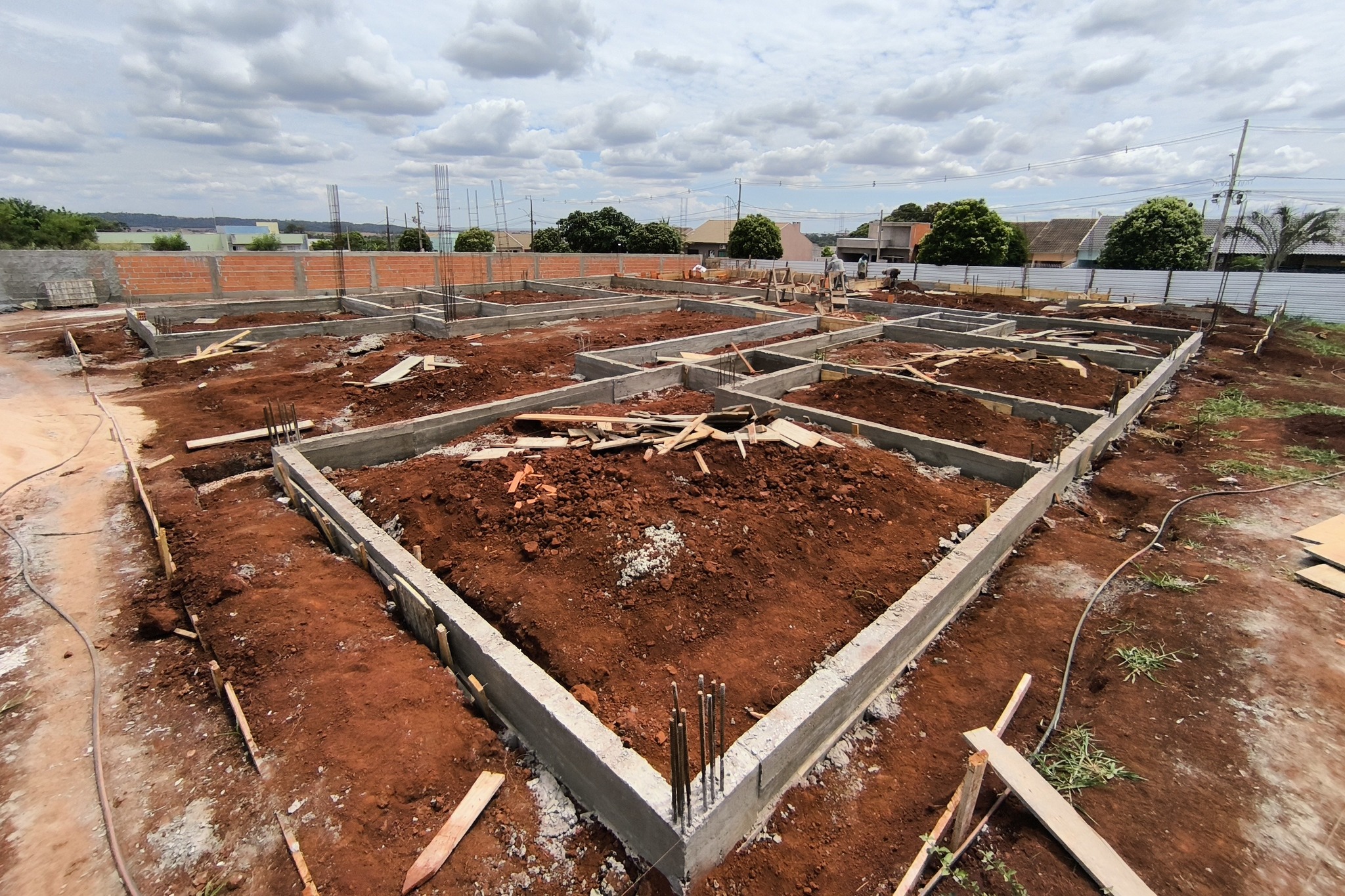 CMEI está em construção no bairro São Francisco, em Marechal Rondon