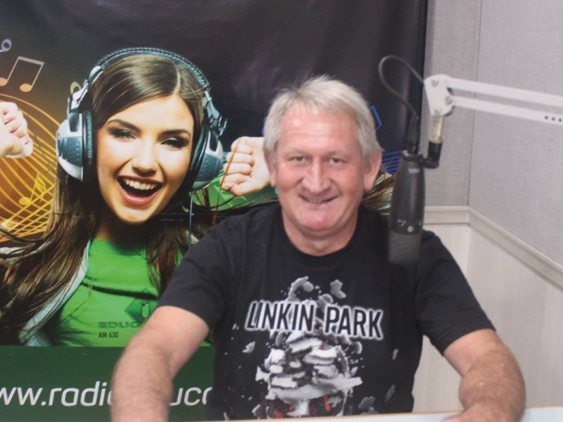 Radialista e ex-vereador de Mercedes, Tatu Herdt falece aos 58 anos